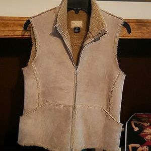 The Limited leather vest